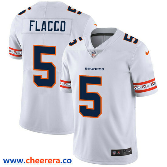Nike Joe Flacco Denver Broncos white Vapor jersey