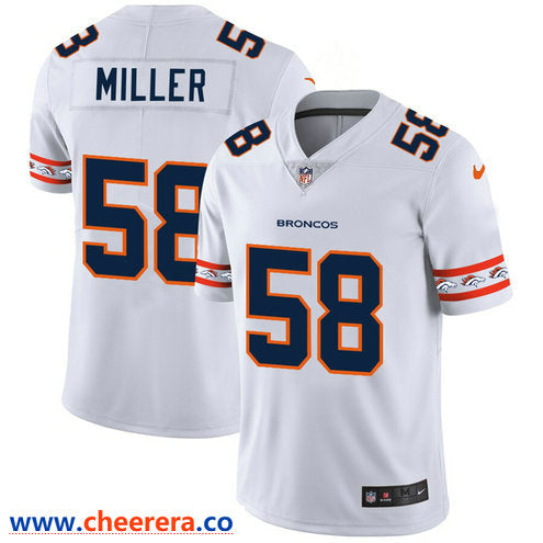 Nike Von Miller Denver Broncos white Vapor jersey