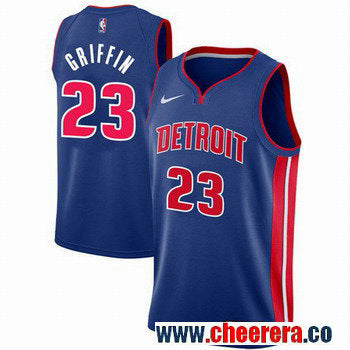 Nike Blake Griffin Detroit Pistons blue jersey
