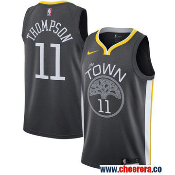 Nike Klay Thompson Golden State Warriors black jersey