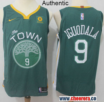 Nike Andre Iguodala Golden State Warriors green Authentic jersey