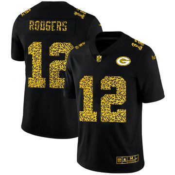 Nike Aaron Rodgers Green Bay Packers black Vapor jersey