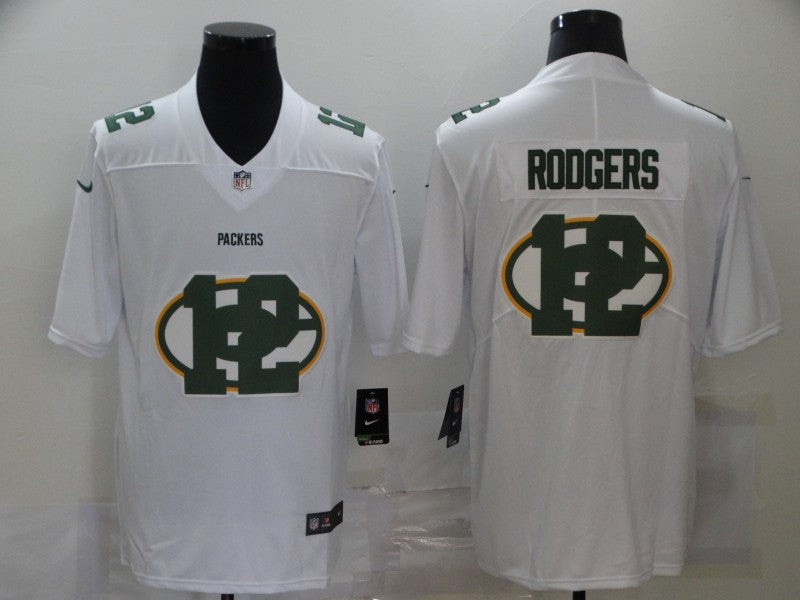 Nike Aaron Rodgers Green Bay Packers white Limited jersey