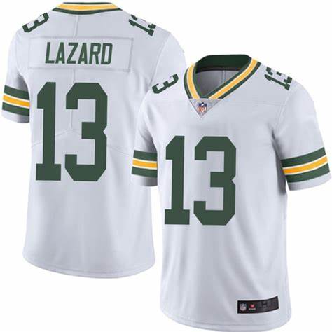 Nike Allen Lazard Green Bay Packers white Vapor jersey