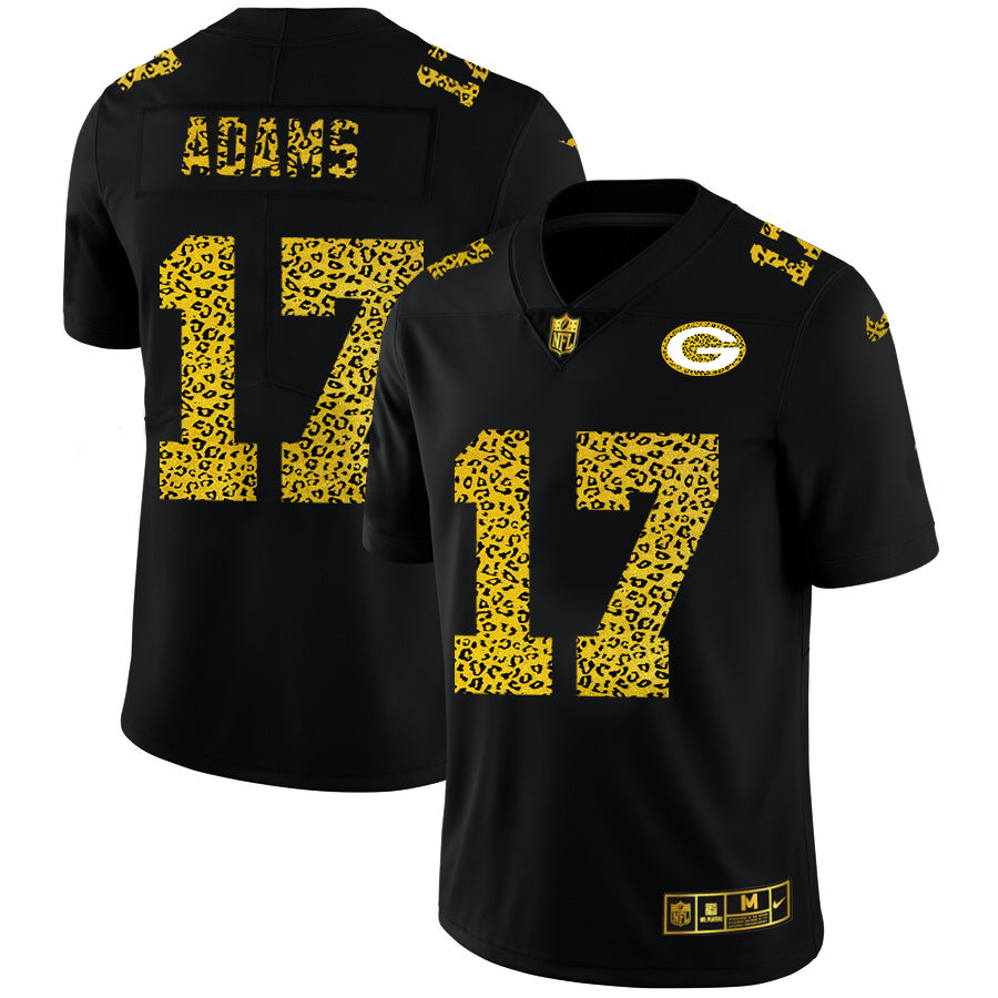 Nike Davante Adams Green Bay Packers black Vapor jersey