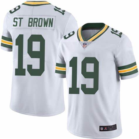 Nike Equanimeous St Green Bay Packers brown Vapor jersey