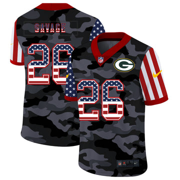 Nike Darnell Savage Jr Green Bay Packers camo Salute To Service jersey