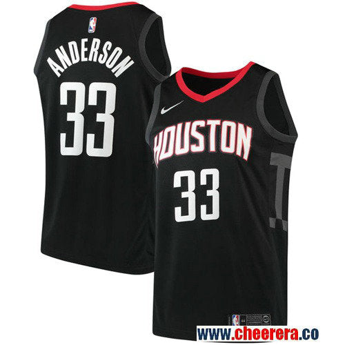 Nike Ryan Anderson Houston Rockets black jersey