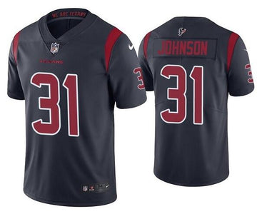 Nike David Johnson Houston Texans navy Color Rush jersey