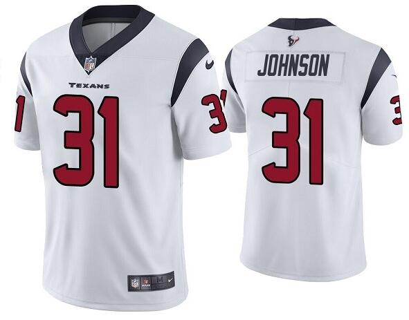 Nike David Johnson Houston Texans white Vapor jersey