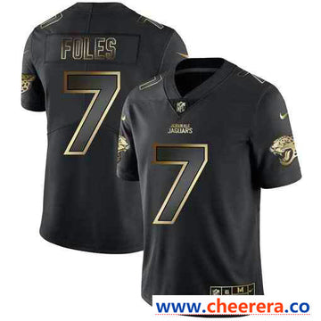Nike Nick Foles Jacksonville Jaguars black Vapor jersey