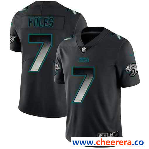 Nike Nick Foles NFL Jacksonville Jaguars black Pro Line jersey
