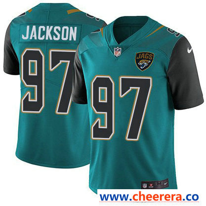Nike Malik Jackson Jacksonville Jaguars teal Vapor jersey