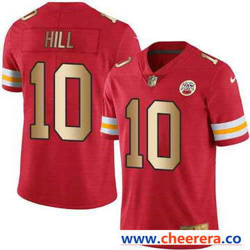 Nike Tyreek Hillt Kansas City Chiefs red Vapor jersey
