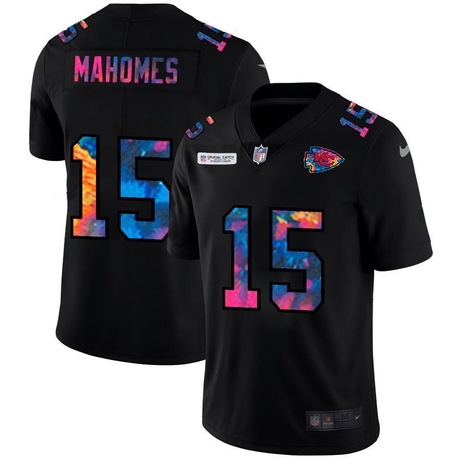 Nike Patrick Mahomes Kansas City Chiefs black Vapor jersey