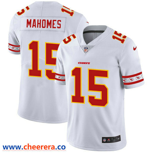 Nike Patrick Mahomes Kansas City Chiefs white Vapor jersey