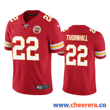 Nike Juan Thornhill Kansas City Chiefs red Vapor jersey