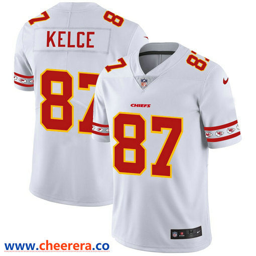 Nike Travis Kelce Kansas City Chiefs white Vapor jersey