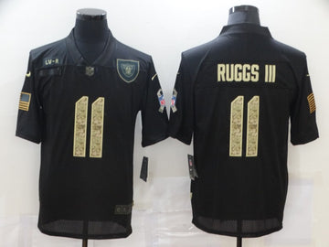 Nike Henry Ruggs III Las Vegas Raiders black Salute To Service jersey
