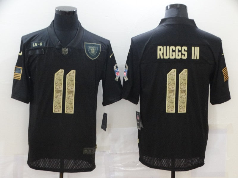 Nike Henry Ruggs III Las Vegas Raiders black Salute To Service jersey