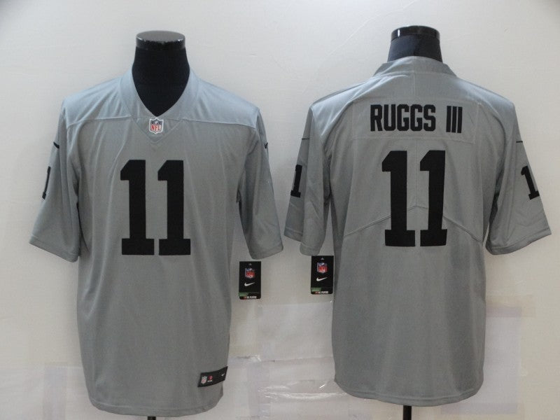 Nike Henry Ruggs III Las Vegas Raiders gray Inverted Legend jersey