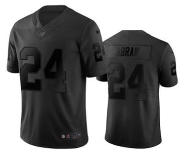 Nike Johnathan Abram All Las Vegas Raiders black Vapor jersey