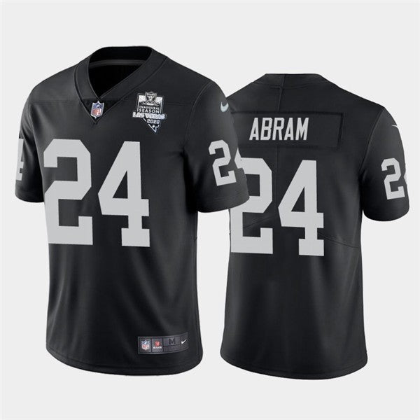 Nike Johnathan Abram Las Vegas Raiders black Vapor jersey