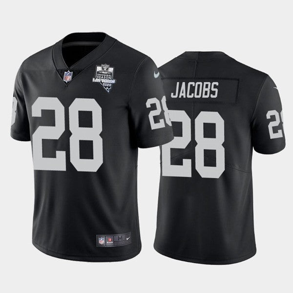 Nike Josh Jacobs Las Vegas Raiders black Vapor jersey