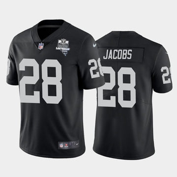 Nike Josh Jacobs Las Vegas Raiders black Vapor jersey