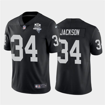 Nike Bo Jackson Las Vegas Raiders black Vapor jersey