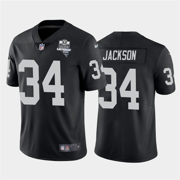 Nike Bo Jackson Las Vegas Raiders black Vapor jersey