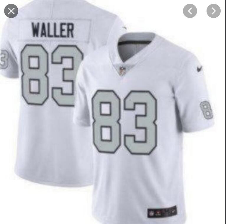 Nike Darren Waller Las Vegas Raiders white Vapor jersey