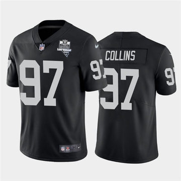 Nike Maliek Collins Las Vegas Raiders black Vapor jersey