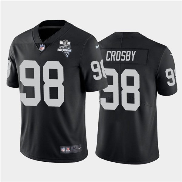 Nike Maxx Crosby Las Vegas Raiders black Vapor jersey