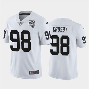 Nike Maxx Crosby Las Vegas Raiders white Vapor jersey
