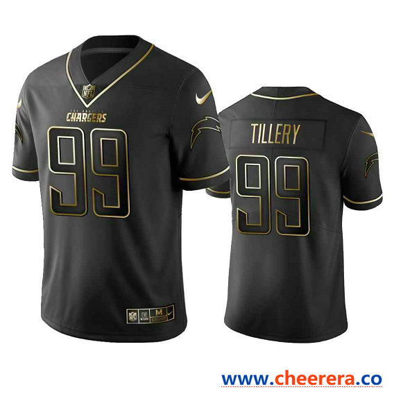 Nike Jerry Tillery Los Angeles Chargers black jersey
