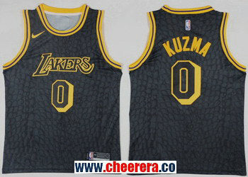 Nike Kyle Kuzma Los Angeles Lakers black jersey