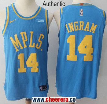 Nike Brandon Ingram Los Angeles Lakers royal Authentic jersey