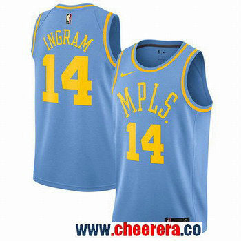 Nike Brandon Ingram Los Angeles Lakers royal jersey