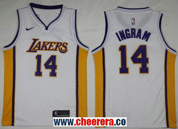 Nike Brandon Ingram Los Angeles Lakers white jersey