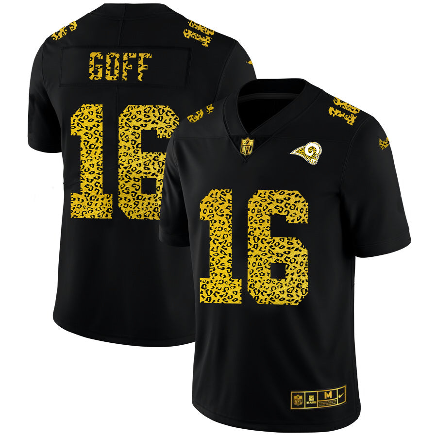 Nike Jared Goff Los Angeles Rams black Vapor jersey