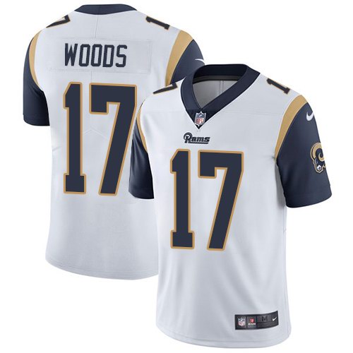 Nike Robert Woods Los Angeles Rams white Vapor jersey