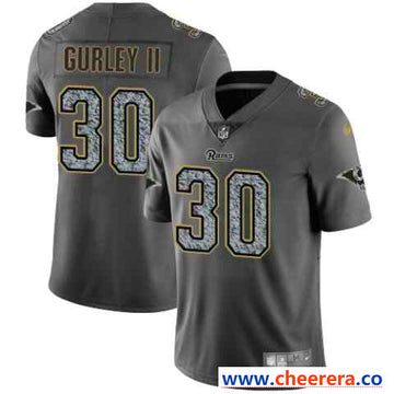 Nike Todd Gurley II Los Angeles Rams gray Fashion Static jersey
