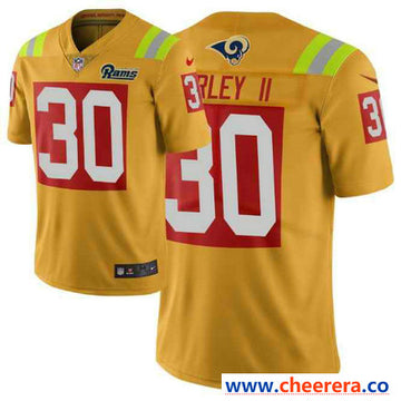 Nike Todd Gurley II Los Angeles Rams gold Limited jersey
