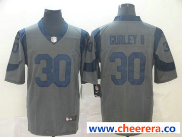 Nike Todd Gurley II Los Angeles Rams gray Inverted Legend jersey