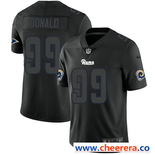 Nike Aaron Donald Los Angeles Rams black Limited jersey