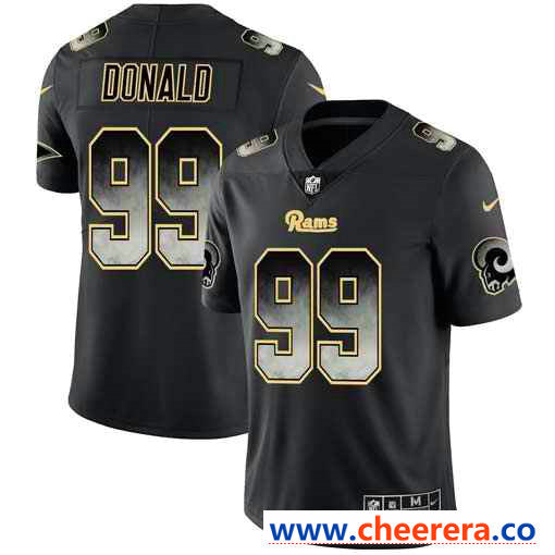 Nike Aaron Donald NFL Los Angeles Rams black Pro Line jersey