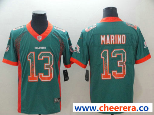 Nike Dan Marino Miami Dolphins aqua Limited jersey