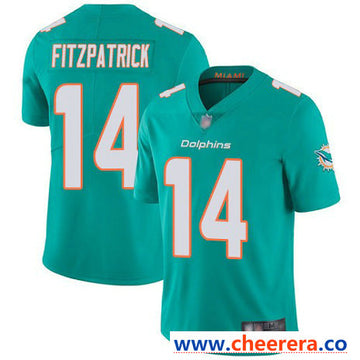 Nike Ryan Fitzpatrick Miami Dolphins aqua Vapor jersey