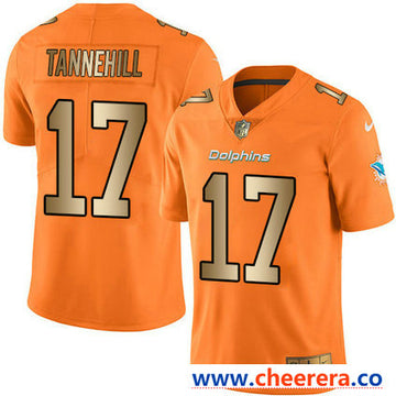 Nike Ryan Tannehill Miami Dolphins orange Color Rush jersey